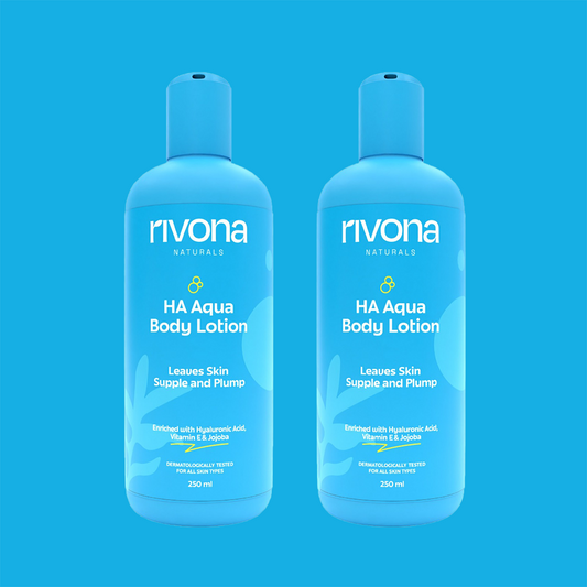 HA Aqua Body Lotion with Hyaluronic Acid, Vitamin E and Cucumber Extracts for Hydrated and Supple skin - 500ml