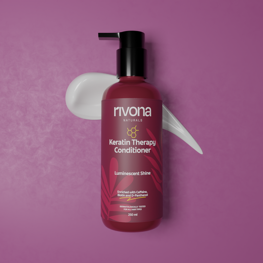 Keratin Conditioner With Natural Caffeine and Biotin - Paraben and Sulphate Free - 250ml