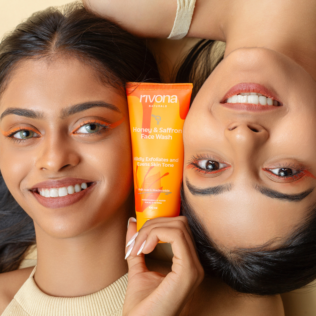 HONEY AND SAFFRON FACE WASH