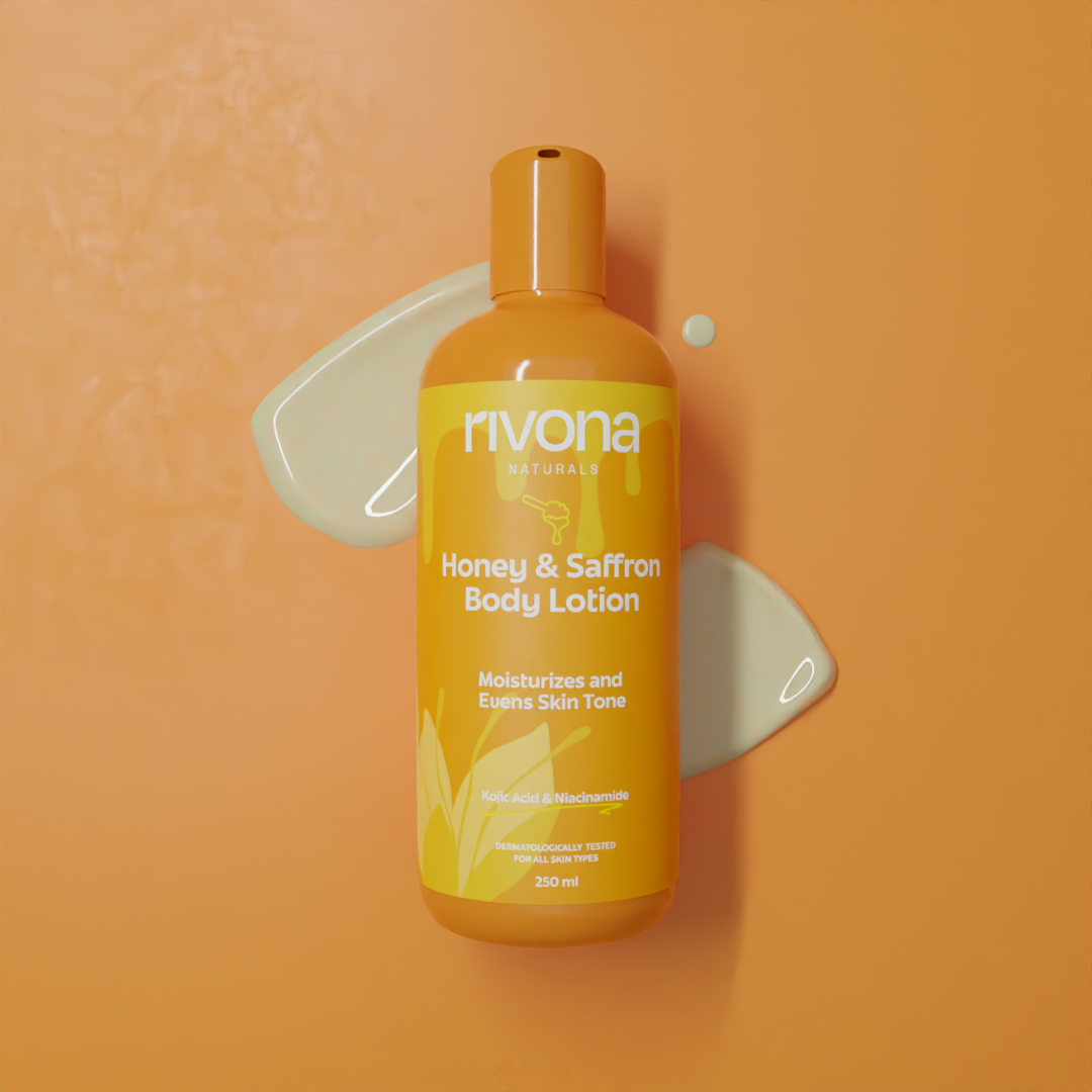 HONEY AND SAFFRON LOTION (Pack 2)