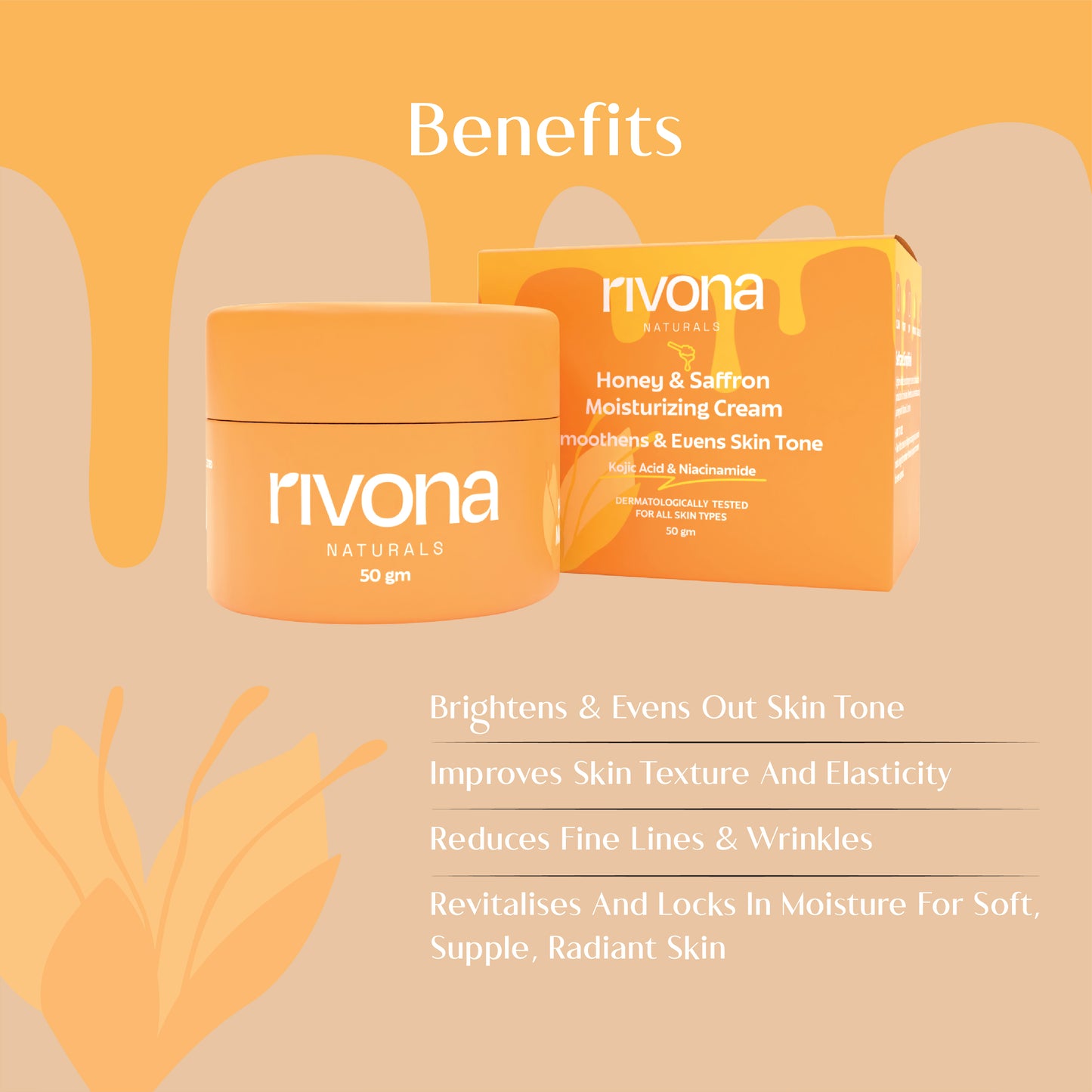 HONEY AND SAFFRON FACE CREAM