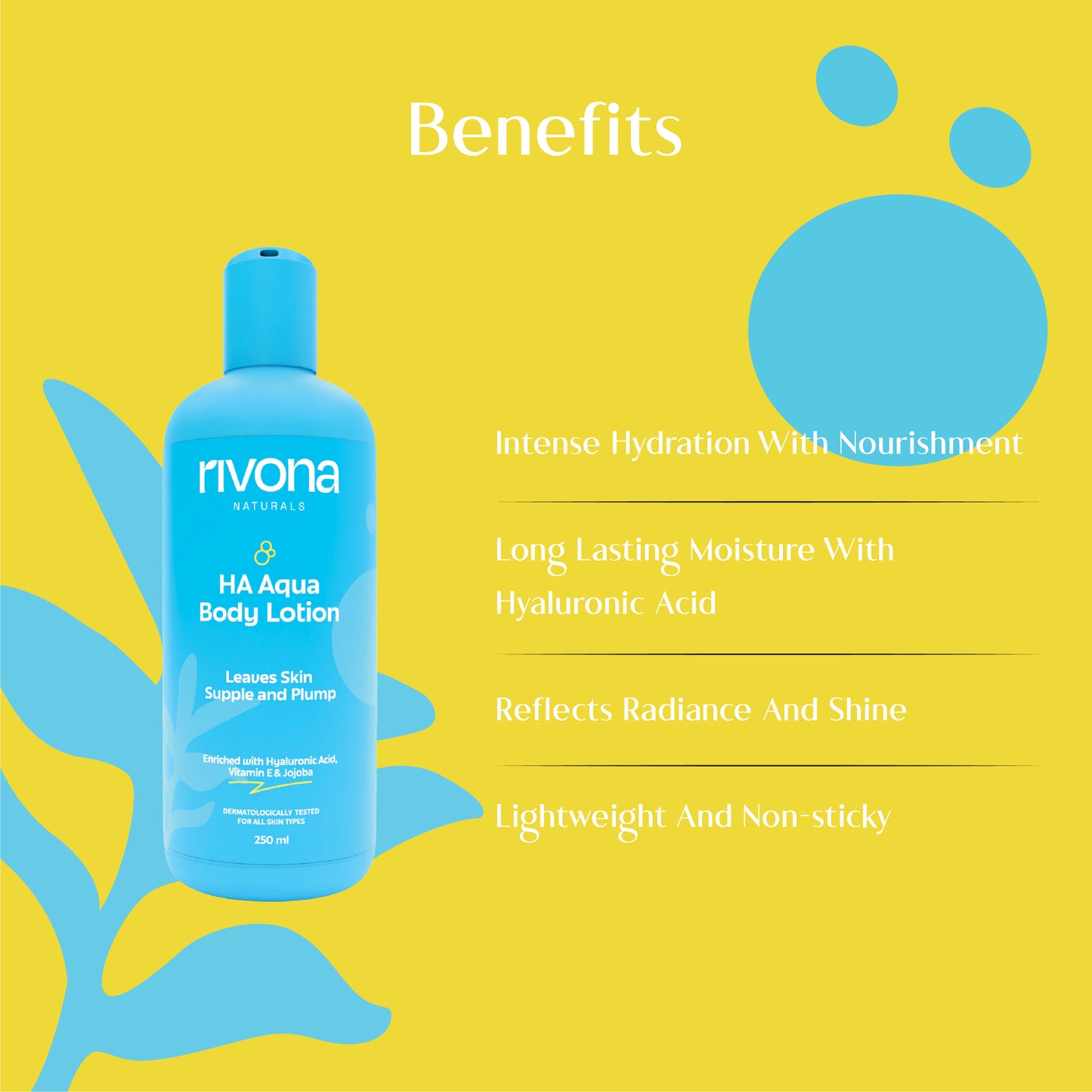 AQUA BODY LOTION WITH HYLAURAUNIC ACID