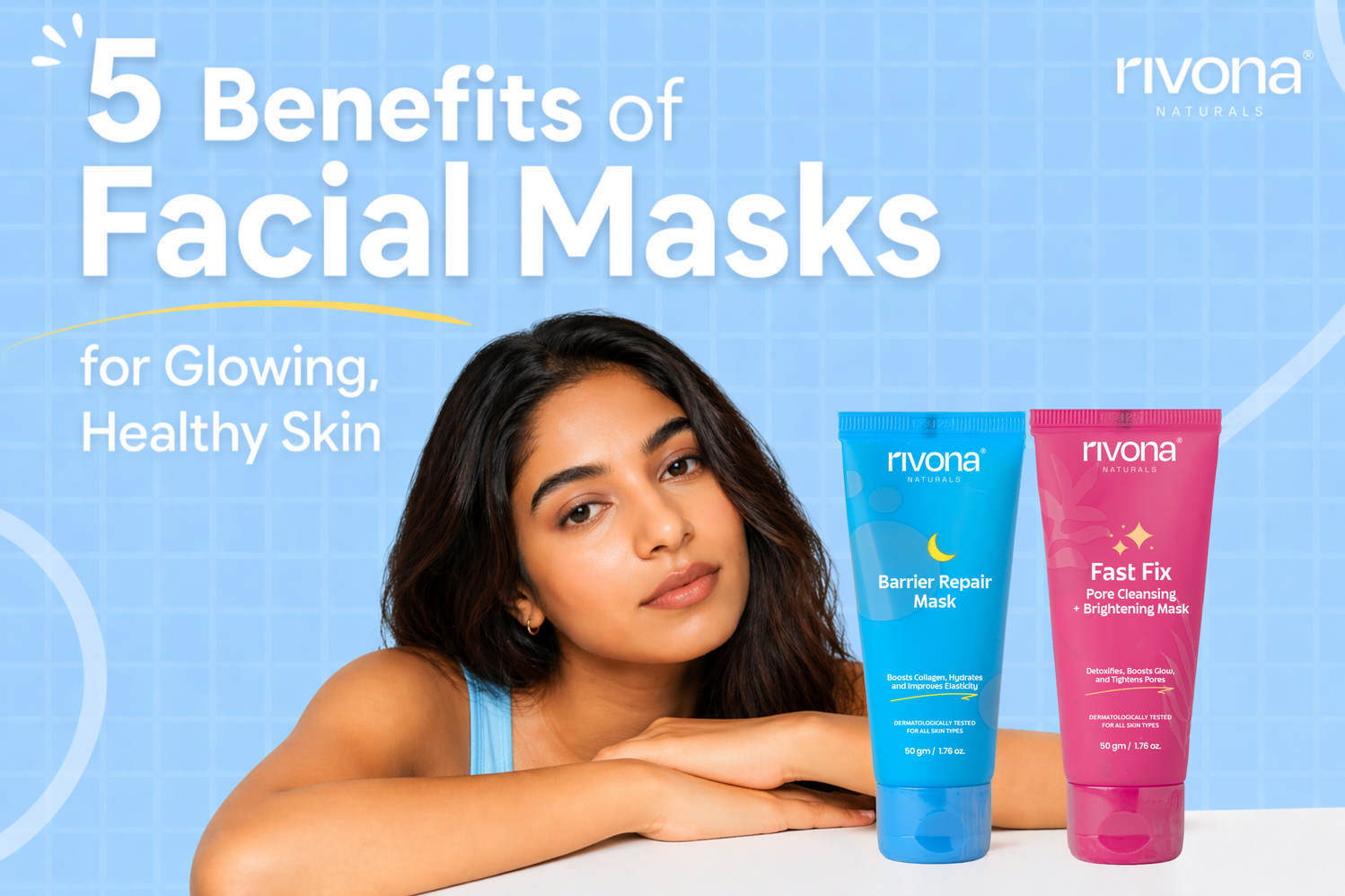 5 Benifits of Using Facial Masks for Glowing Skin – Rivona Naturals