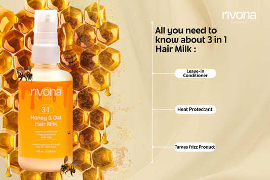 All you need to know about 3 in1 Hair Milk - Conditioner, Heat Protectant & Tames frizz