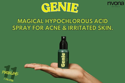 Genie : Magical Hypochlorous Acid Spray for Acne & Irritated skin.