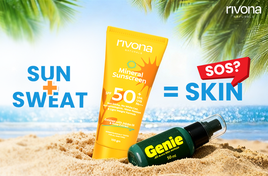 Sun + Sweat = Skin SOS? Beat Sweat-Killing Bacteria With Genie & Shield Your Skin with Mineral Sunscreen