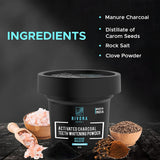 Rivona Naturals Activated Charcoal Teeth Whitening Powder  (Pack 2)