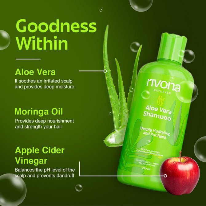 Best Chemical Free Natural Shampoo and Conditioner Rivona Naturals