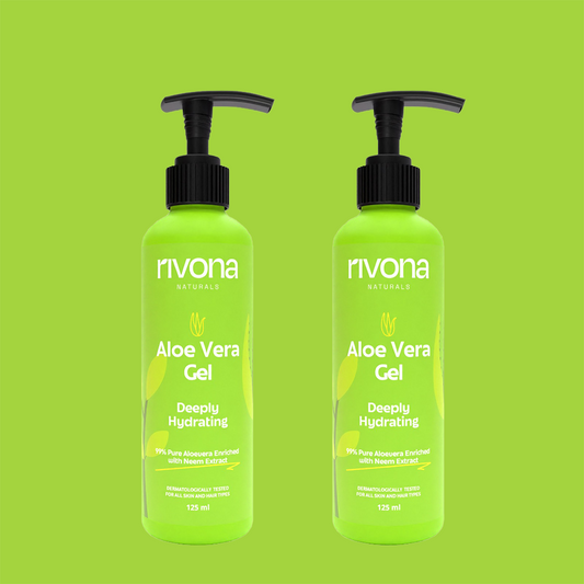 99% Pure Aloe Vera Gel With Neem For Hair, Skin and Nails - 250 ml