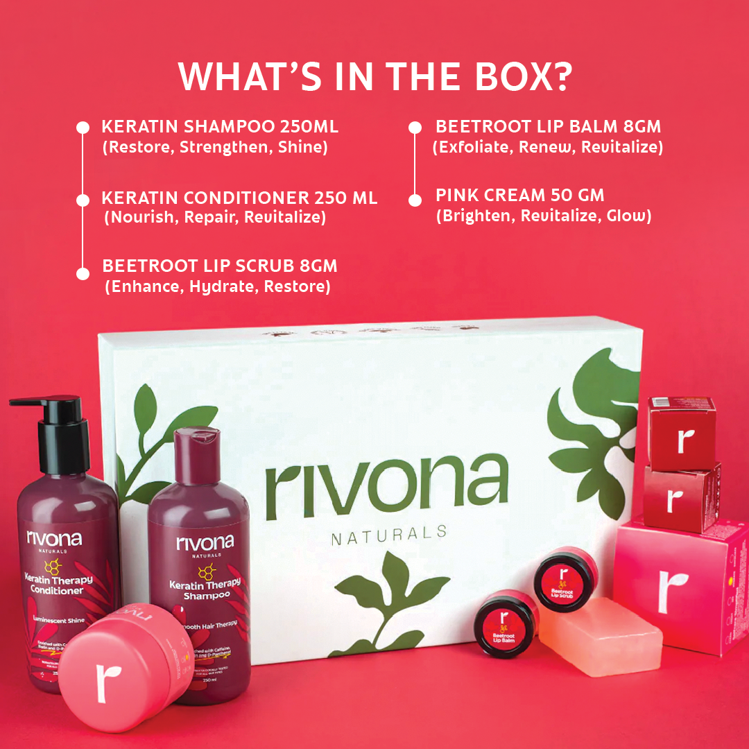 THE PINK BOX GIFT SET - Hair and Face care set x 6