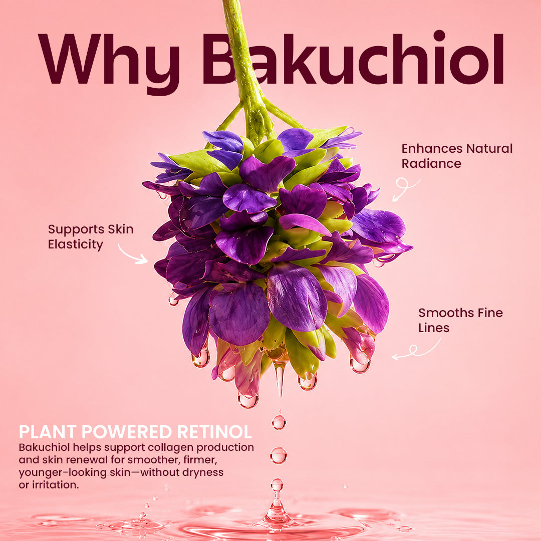 Beetroot & Bakuchiol Face Wash for Glowing & Youthful Skin | Plant-Based Retinol Cleanser | 100 ml