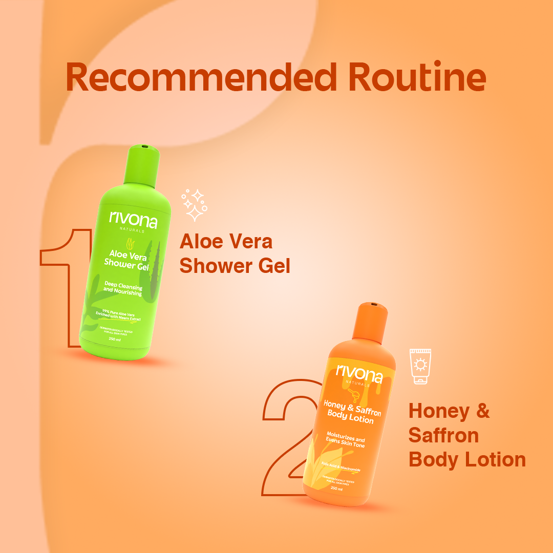 Honey & Saffron + 2% Kojic Acid Natural Body Lotion 250ml