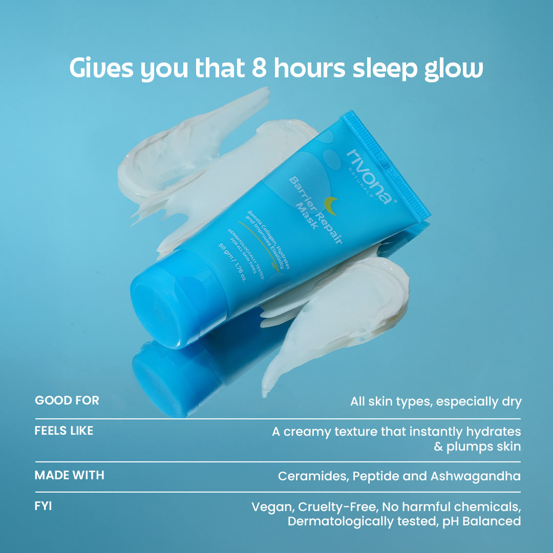 4-in-1 Barrier Repair & Hydrating Mask |  Overnight  Face Mask | 50g