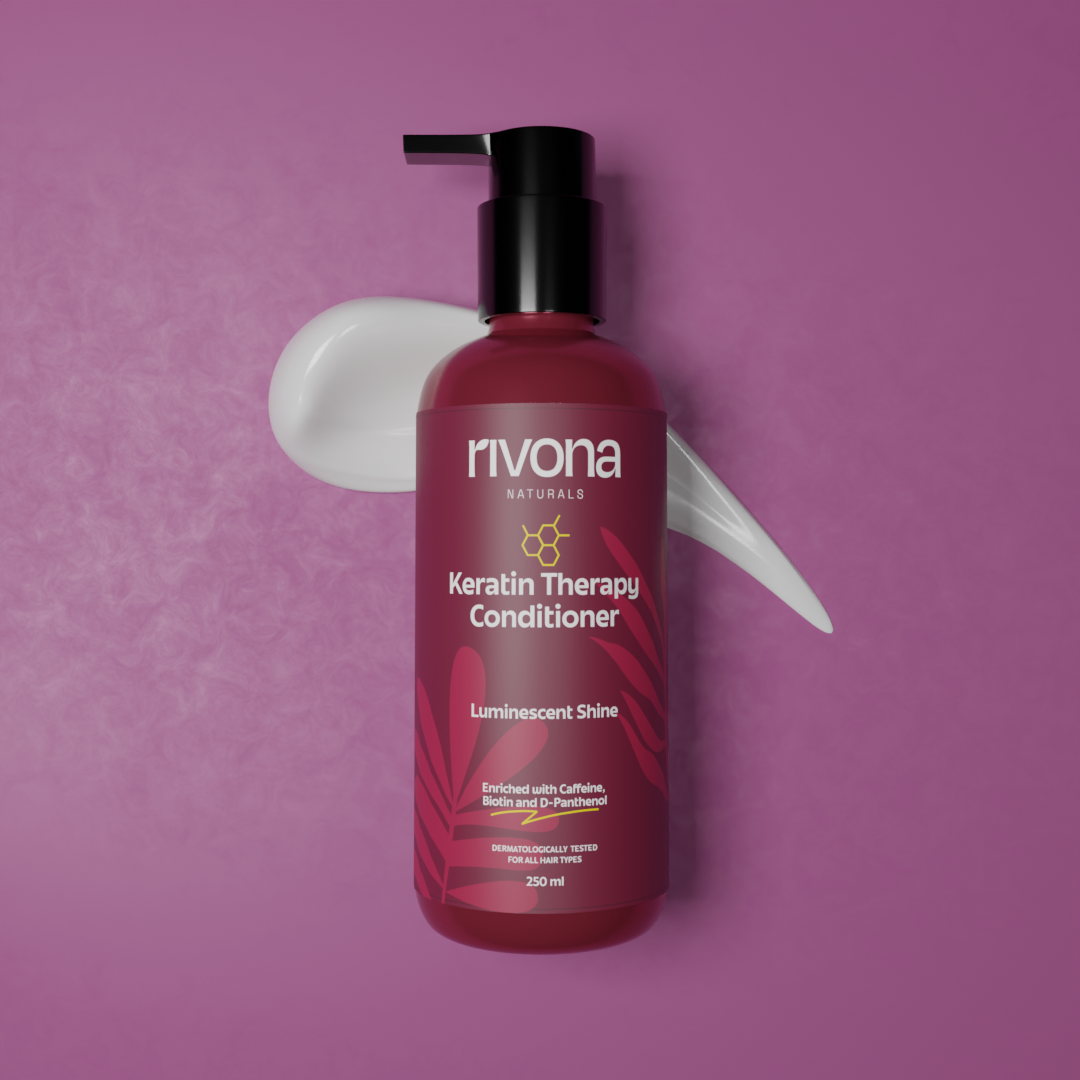 Keratin Conditioner With Natural Caffeine and Biotin - Paraben and Sulphate Free - 250ml