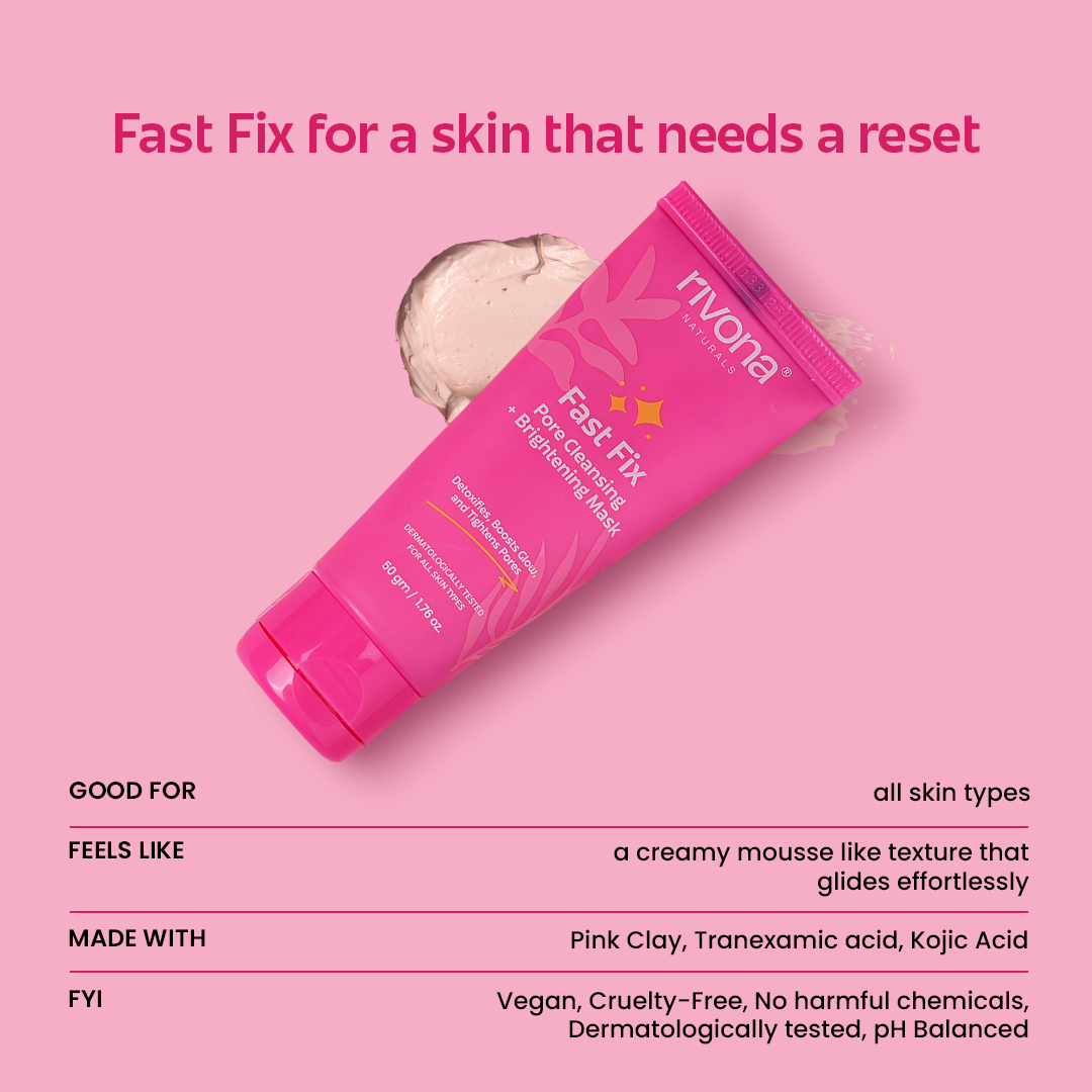 2-in-1 Face Mask - Instant Brightening and Pore Cleansing Face Mask | 50g
