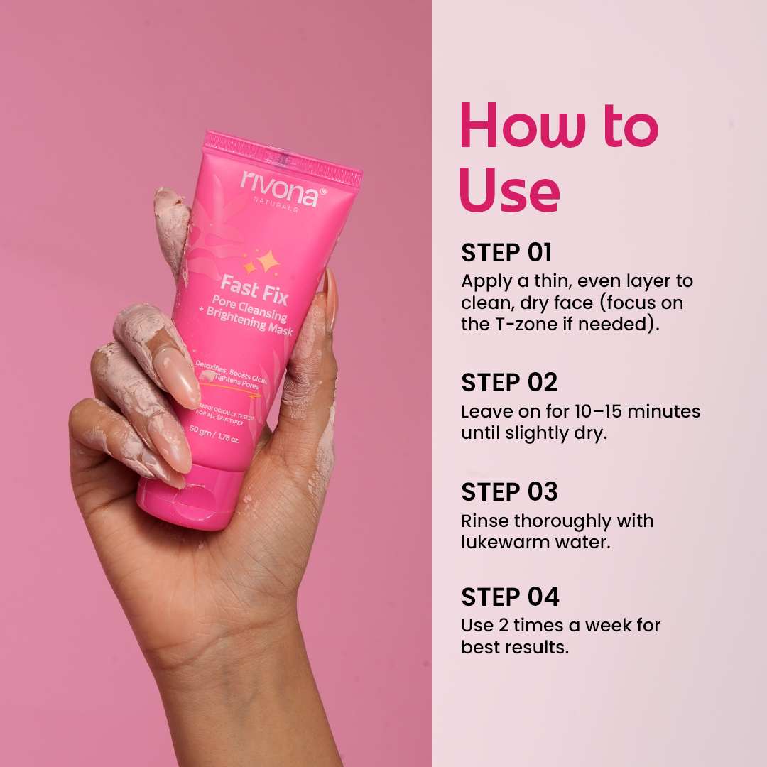 2-in-1 Face Mask - Instant Brightening and Pore Cleansing Face Mask | 50g