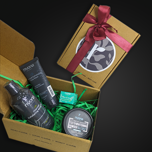 Body Detox, Glow & Protect Gift set of 4 pcs| All Skin Types | 100% Natural For Festive | Gift For Him | Gift for Birthdays