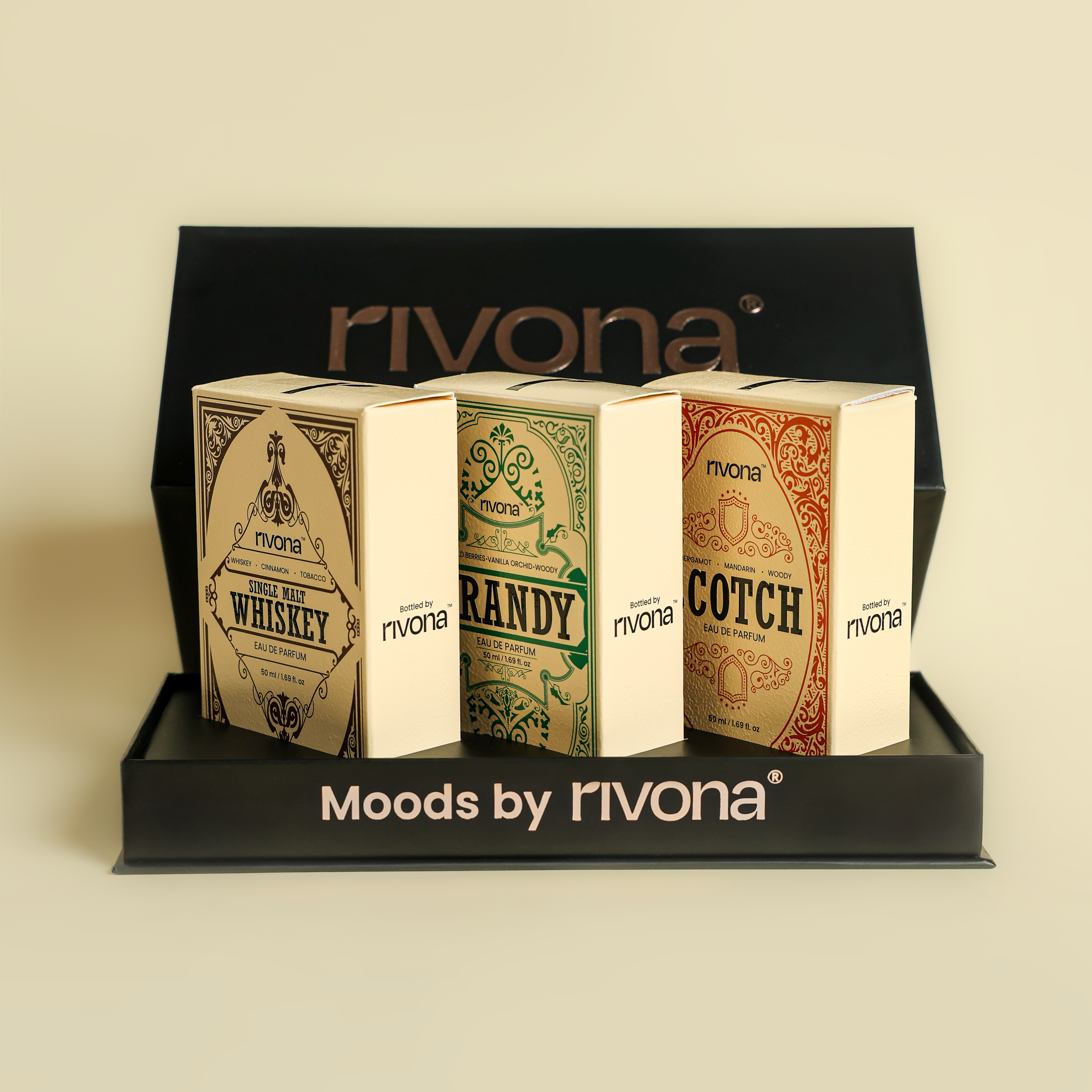 Rivona Nashedi Perfumes Assorted Gift Set | Set of 3 Perfumes x 50ml