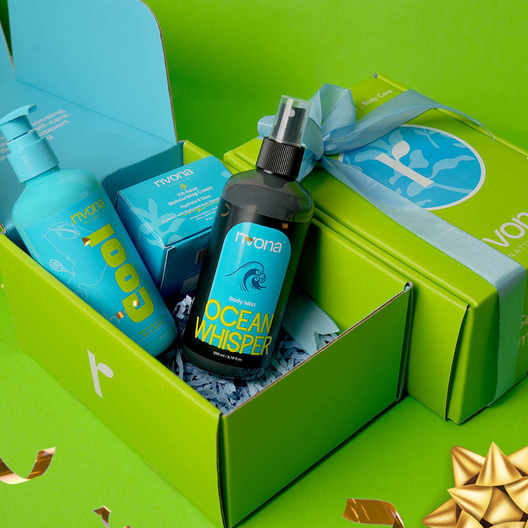 Rivona Ultra Hydrating Skincare + Fresh Perfume Gift set