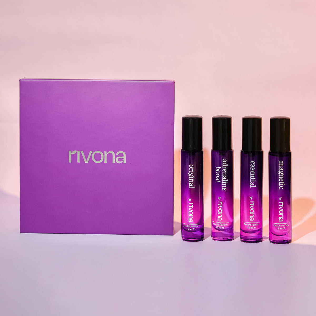 Rivona Recollection Perfume Unisex Gift Set x 4 fragrance