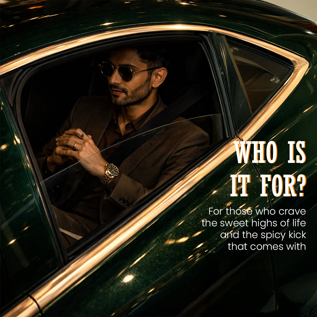 Jager EDP Perfume – Sweet & Spicy Gourmand Fragrance | Night Energy in a Bottle | 50 ml