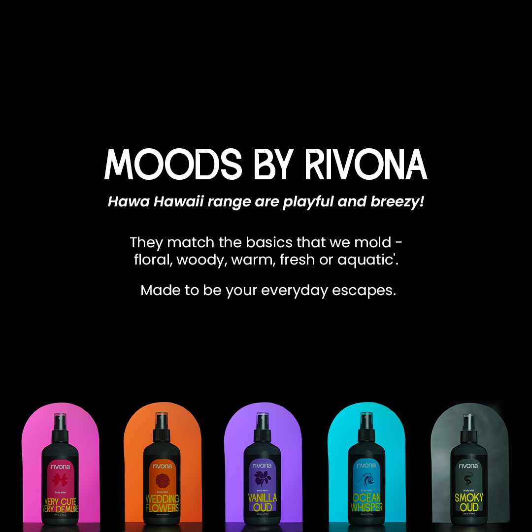 Rivona Smoky Oud - Bold & Woody Body Mist | 200ml