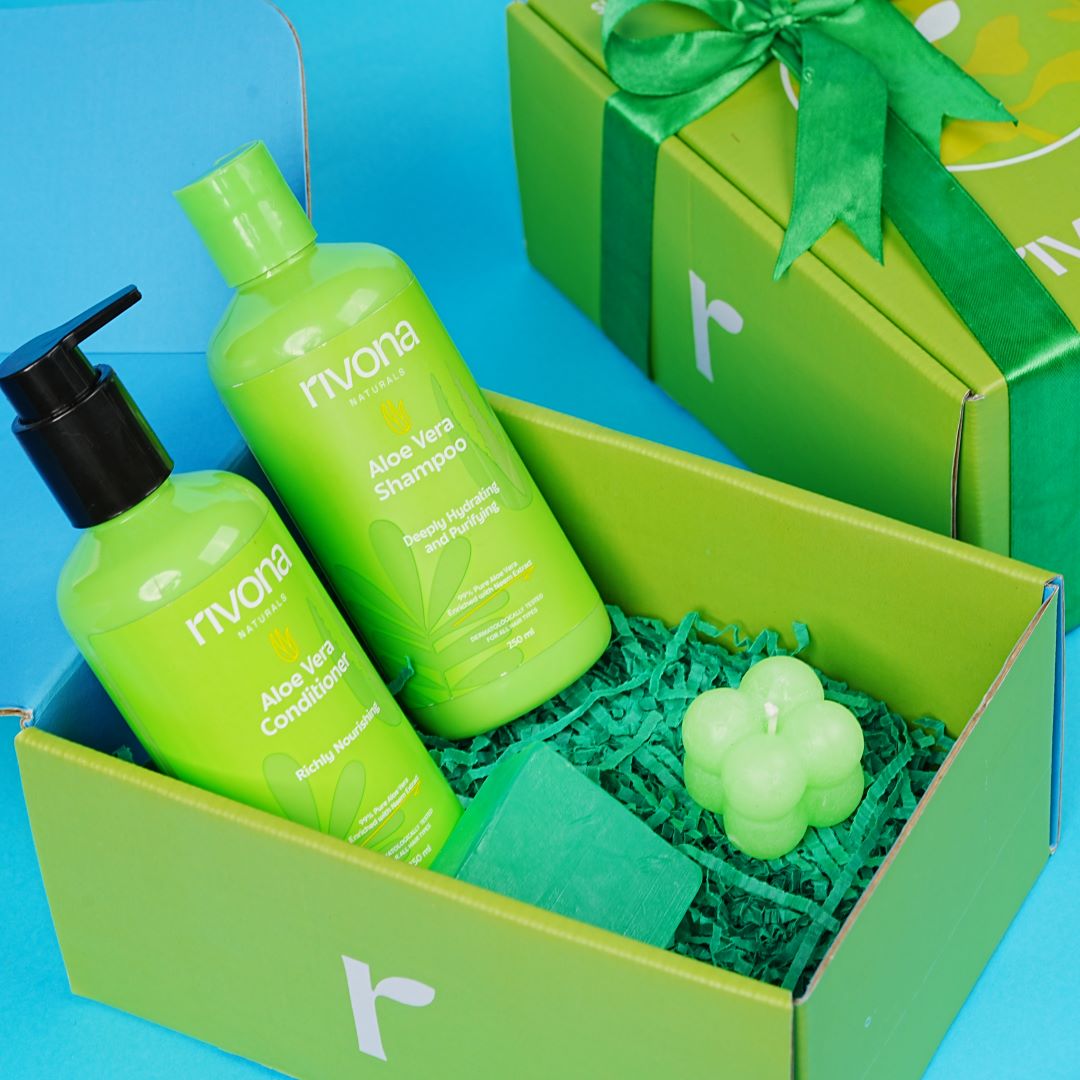 Rivona Natural Aloe Refresh Bath & Body Gift Set